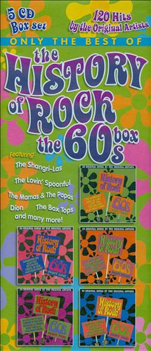 Only the Best of the History of Rock the 60s