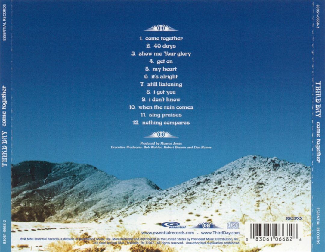 THIRD DAY - COME TOGETHER NEW CD - Foto 1 di 1