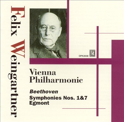 Beethoven: Symphonies Nos. 1 & 7; Egmont