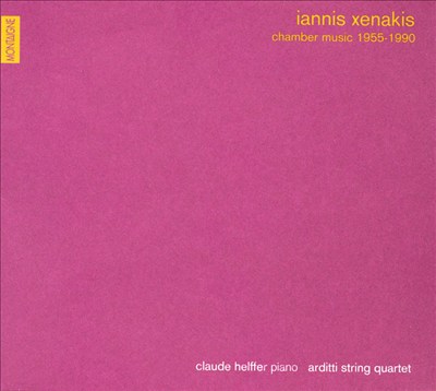 Iannis Xenakis 1 - Chamber Music: 1955-1990
