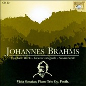 Brahms: Viola Sonatas; Piano Trio, Op. Posth.