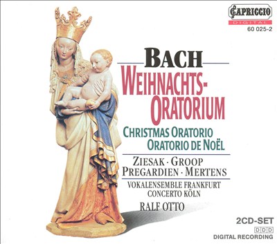 Weihnachtsoratorium (Christmas Oratorio), in six parts, BWV 248 (BC D7)