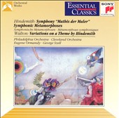 Paul Hindemith: Symphony "Mathis der Maler"; Symphonic Metamorphoses