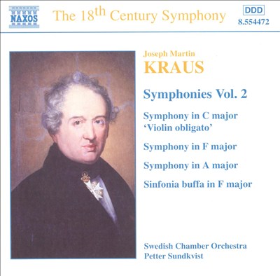 Kraus: Symphonies Vol. 2