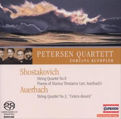 Shostakovich: String Quartet No. 8; Auerbach: String Quartet No. 5 "Cetera desunt" [Hybrid SACD]