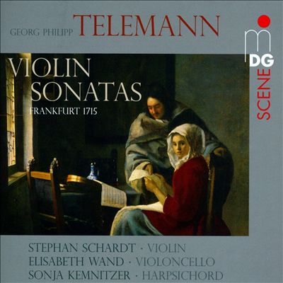 Sonata for violin & continuo in D major (Sonates à Violon Seul No. 2), TWV 41:D1