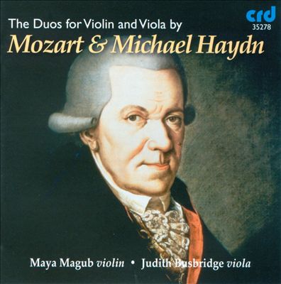 Duo (Sonata) for violin & viola No. 1 in C major, MH 335 (P 127)