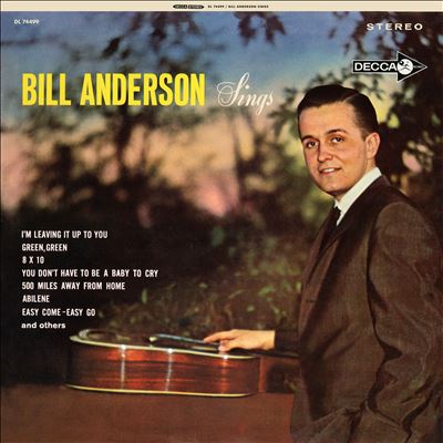 Bill Anderson Sings