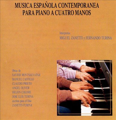Musica Española Contemporanea para Piano a Cuatro Manos