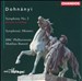 Dohnányi: Symphony No. 2; Symphonic Minutes