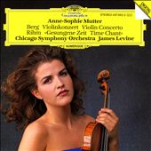 Alban Berg: Violinkonzert; Wolfgang Rihm: Gesungene Zeit