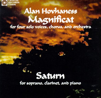 Saturn, cantata for soprano, clarinet & piano, Op. 243