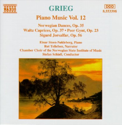 Sigurd Jorsalfar, suite for orchestra (or piano or piano, 4 hands), Op. 56