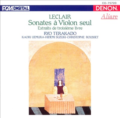 Sonatas (12) for violin & continuo, Book 3, Op. 5