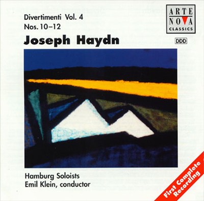 Haydn: Divertimenti, Nos. 10-12