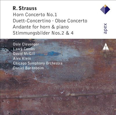 R. Strauss: Horn Concerto No. 1; Duett-Concertino; Oboe Concerto; Etc.