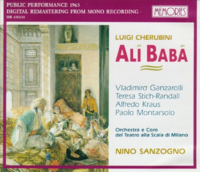 Ali-Baba, ou Les quarante voleurs, opera in 4 acts