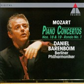 Mozart: Piano Concertos Nos. 18 & 19; Rondo in D major