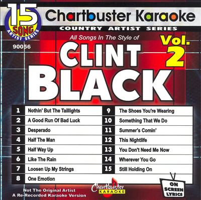 Chartbuster Karaoke: Clint Black