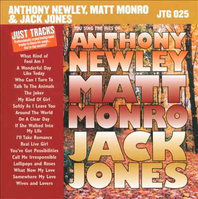 Karaoke: Hits of Anthony Newley, Matt Monro & Jack Jones