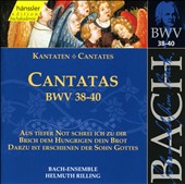 Bach: Cantatas, BWV 38-40