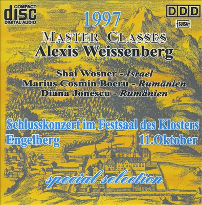 Alexis Weissenberg Master Classes: Highlights des Schlusskonzerts 1997