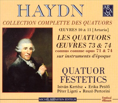 Joseph Haydn: Collection Complette Des Quatuors