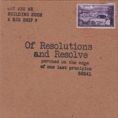 Of Resolutions and Resolve