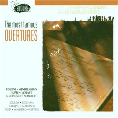 Most Famous Overtures/Various