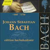 Johann Sebastian Bach: Edition Bachakademie