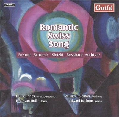 Night Songs (3) for voice & piano, Op. 3