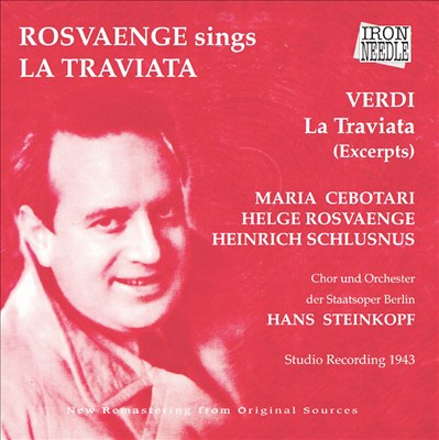 Rosvaenge Sings La Traviata