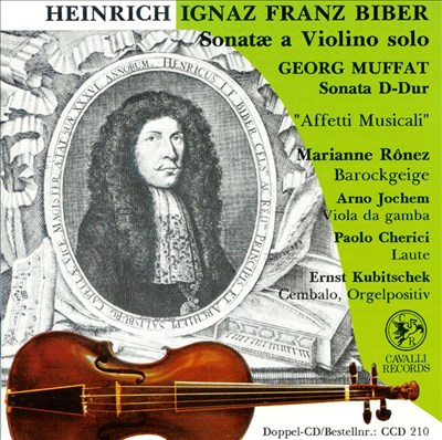 Sonata for violin & continuo No. 8 in G major (Sonatae Violino Solo No. 8), C. 145