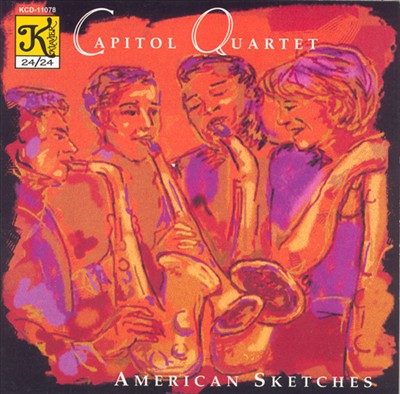 Goldrush Suite, for saxophone quartet