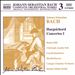Bach: Harpsichord Concertos 1