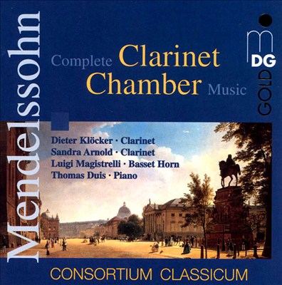 Concert Piece for clarinet, basset horn & piano No. 2 in D minor, Op. 114, MWV Q24