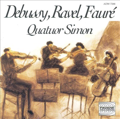 Quatuor Simon play Debussy, Ravel & Fauré