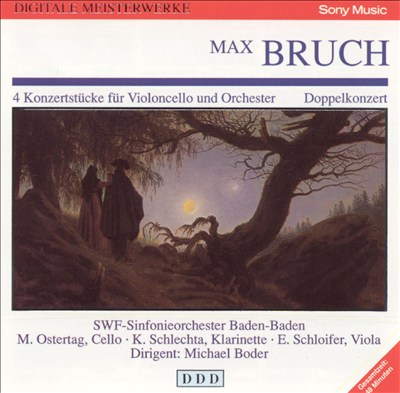 Bruch: 4 Konzertstücke für Violoncello und Orchester; Doppelkonzert