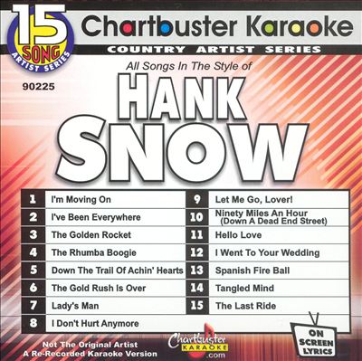 Chartbuster Karaoke: Hank Snow