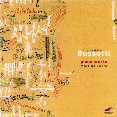 Bussotti: Piano Works