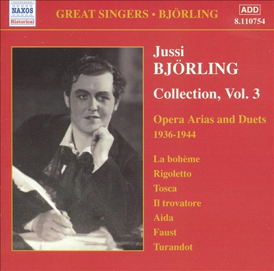 Jussi Björling Collection: Opera Arias & Duets, 1936-1944, Vol. 3