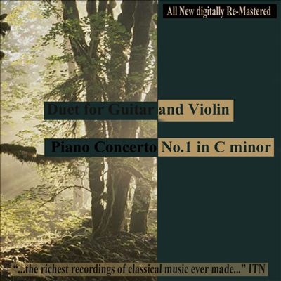 Gragnani: Duet for Guitar & Violin; Shostakovich: Piano Concerto No. 1; Prokofiev: Cello Works