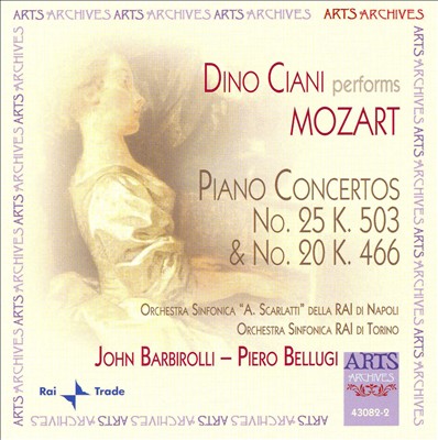 Dino Ciani Performs Mozart