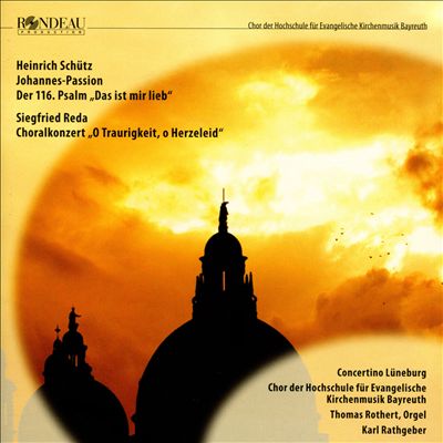 St. John Passion for soprano, 3 tenors, 2 basses & chorus, SWV 481