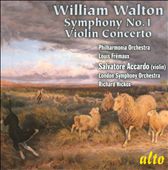 William Walton: Symphony No. 1; Violin Concerto
