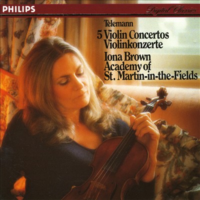 Concerto for violin, strings & continuo in E major, TWV 51:E2
