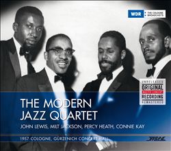 télécharger l'album The Modern Jazz Quartet - 1957 Cologne Gürzenich Concert Hall