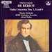 Charles Auguste de Bériot: Violin Concertos Nos. 1, 8, 9