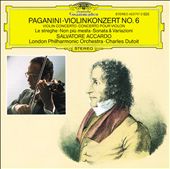 Paganini: Violin Concerto No.6; Le streghe; Non più mesta; Sonata & Variationi