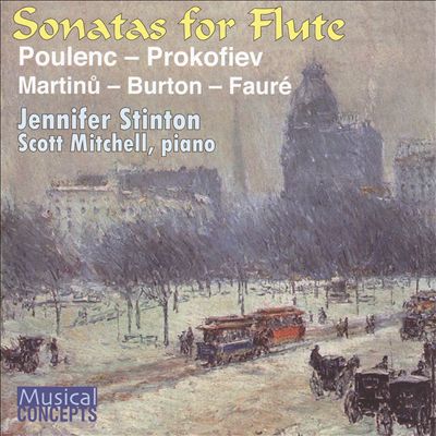 Sonata for flute & piano, FP 164